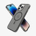 ACS04825 - iPhone 14 Pro Max Case Ultra Hybrid (MagFit) in white showing the back